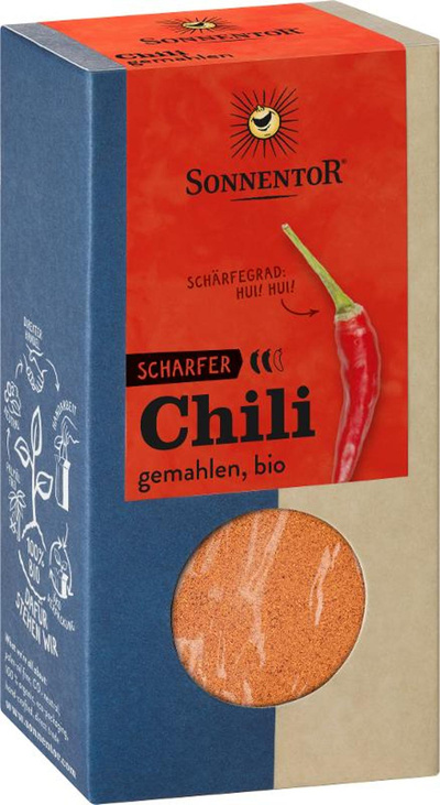 Produktfoto zu Chili gemahlen 40g Sonnentor