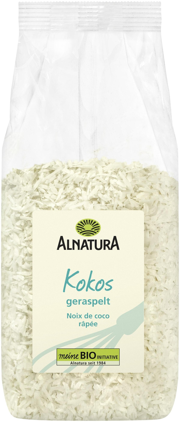 Produktfoto zu Kokos geraspelt 200g Alnatura