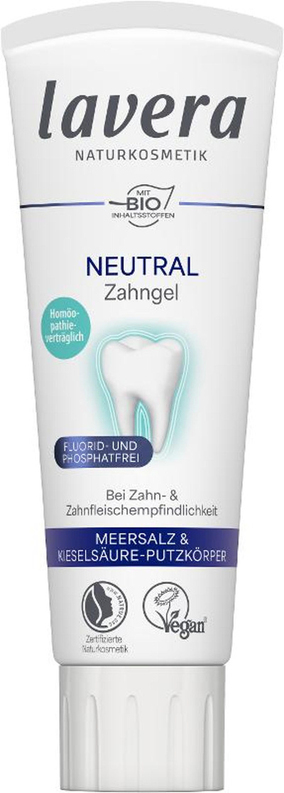 Produktfoto zu Zahngel Neutral oFLuo 75ml LAV