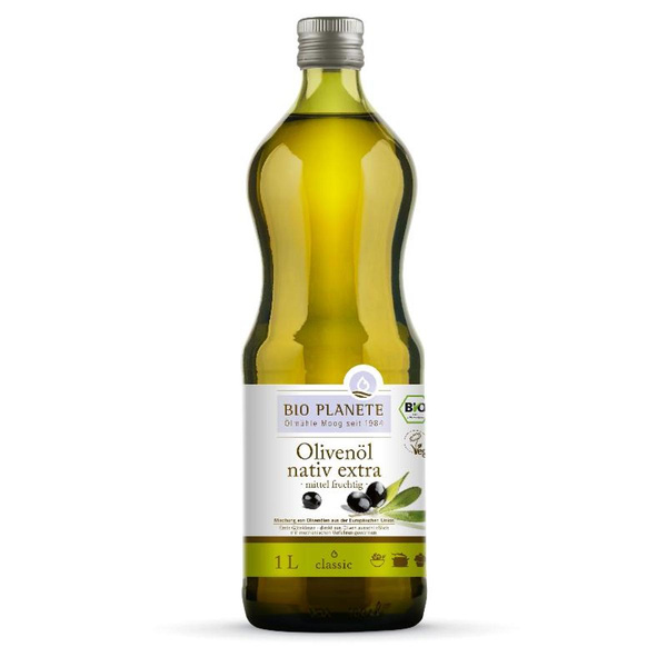 Produktfoto zu Olivenöl nativ extra mittel fruchtig 1l Bio Planète