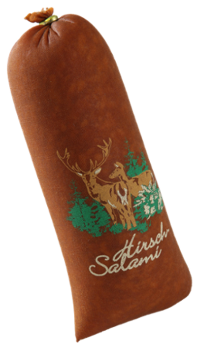 Produktfoto zu Hirsch-Edelsalami 280g weißgereift Metzger Max