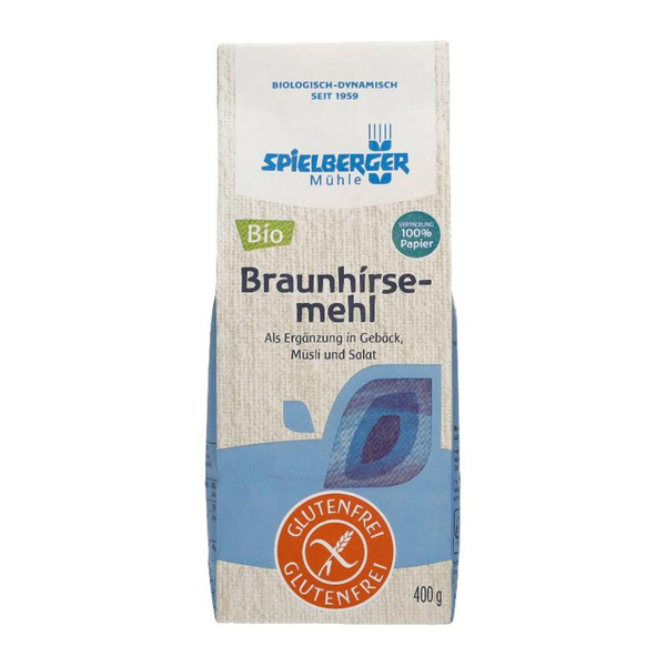 Produktfoto zu VPE Braunhirsemehl 4x400g glutenfrei