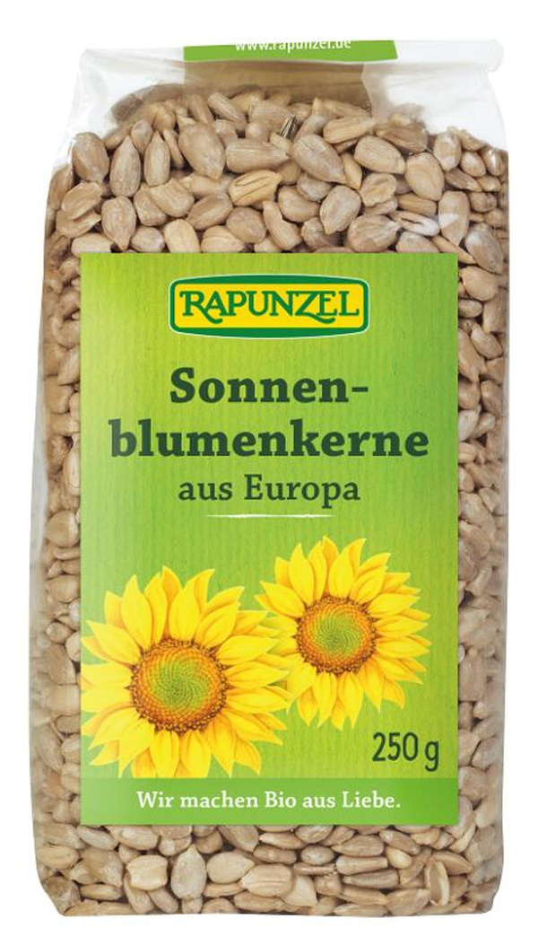 Produktfoto zu VPE Sonnenblumenkerne 8x250g Rapunzel