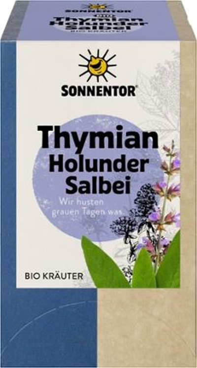 Produktfoto zu Thymian Holunder Salbei 18 TB Sonnentor