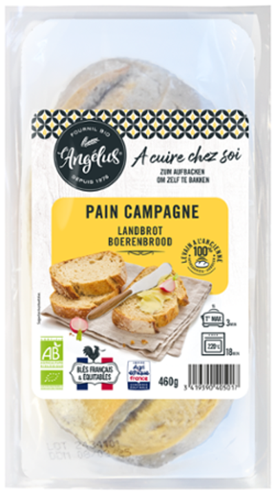 Produktfoto zu Französisches Landbrot 460g L'Angélus