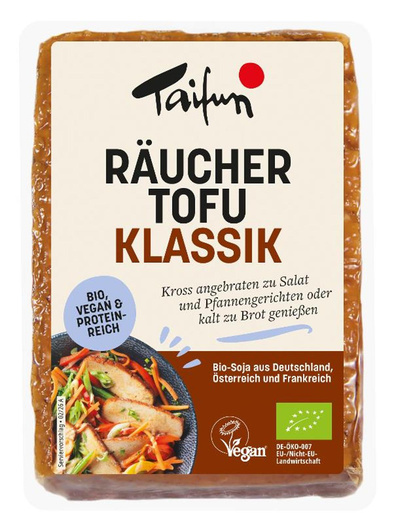 Produktfoto zu Tofu geräuchert 200g Taifun
