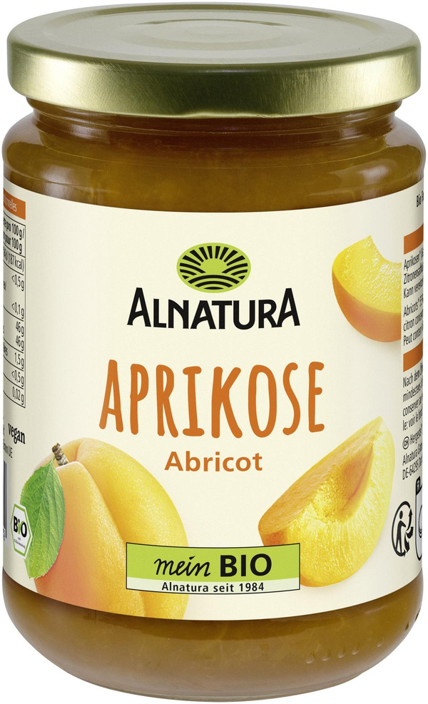Produktfoto zu Fruchtaufstrich Aprikose 420g Alnatura