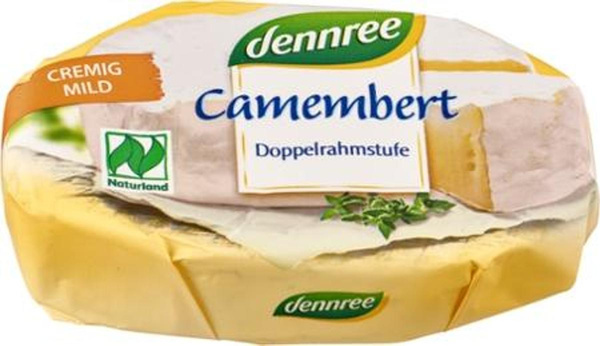 Produktfoto zu Camembert mind. 60% 150g dennree