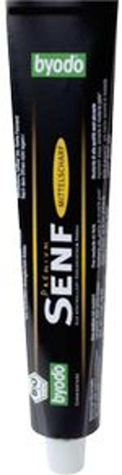 Produktfoto zu Senf in der Tube mittelscharf 100 ml byodo