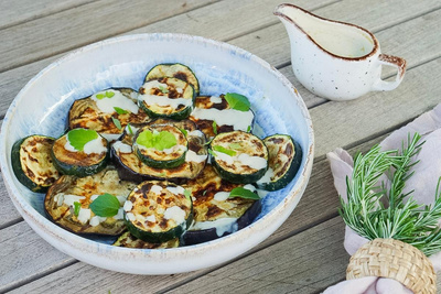 Produktfoto zu Rezept der Woche "Champignons mariniert & gegrillt"