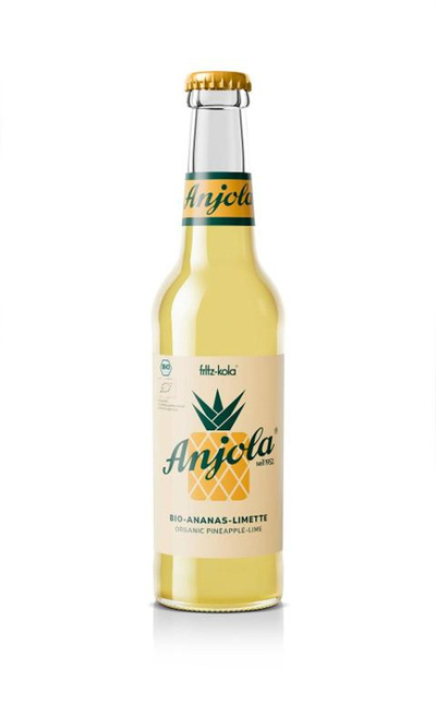 Produktfoto zu VPE Fritz Anjola Bio Ananas-Limette 24x0,33l fritz-kola GmbH