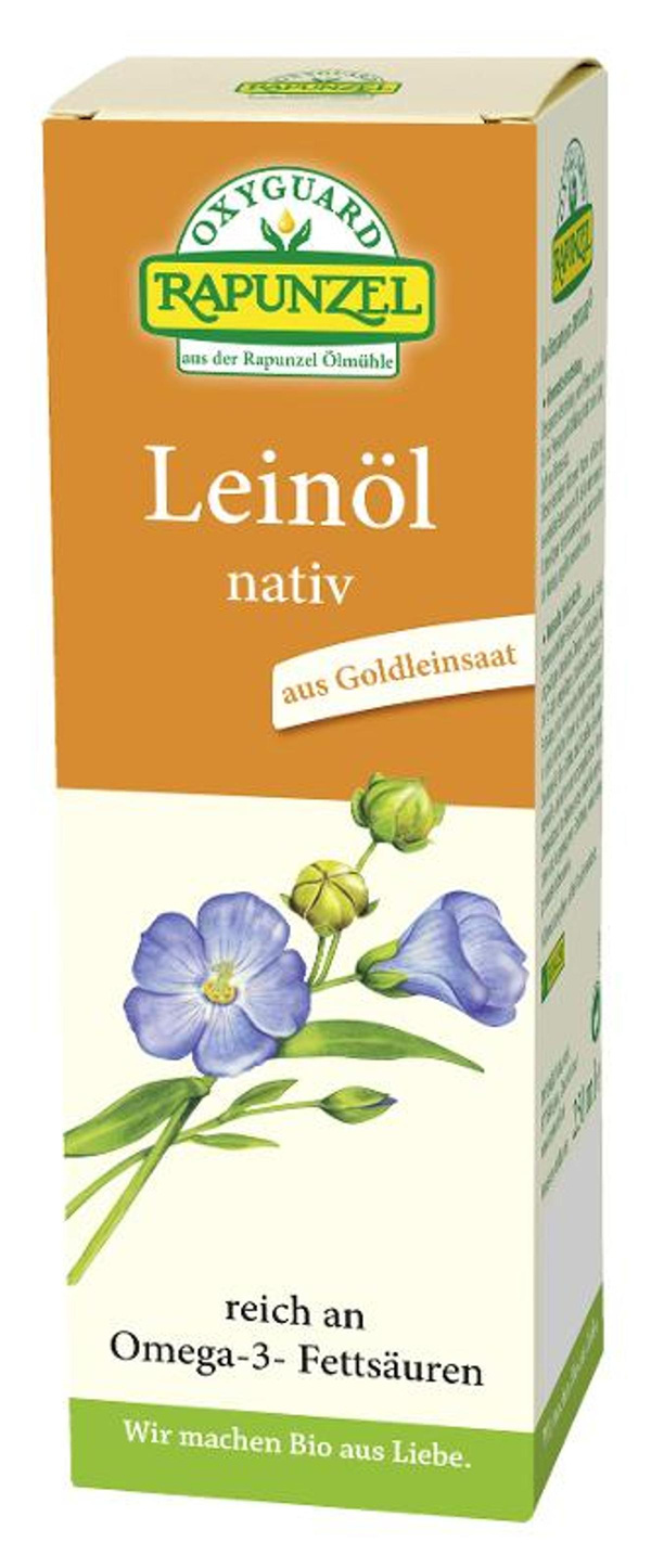 Produktfoto zu Leinöl nativ 250ml Rapunzel