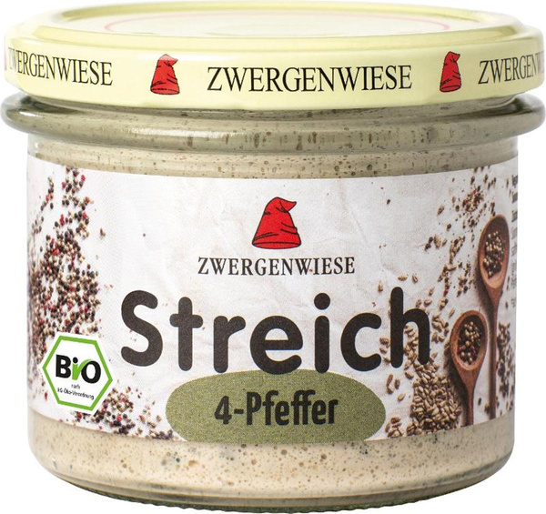 Produktfoto zu Streich "4-Pfeffer" 180g Zwergenwiese