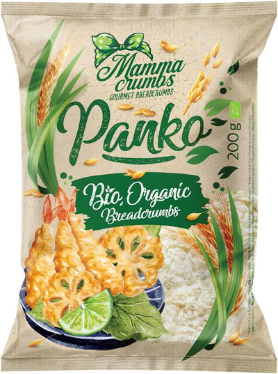 Produktfoto zu grobes Panko Paniermehl 200g Mamma Crumbs