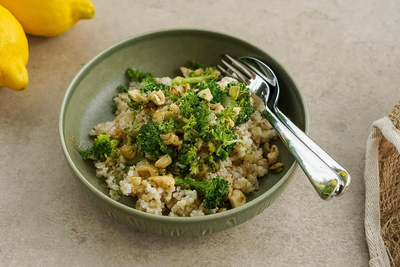 Produktfoto zu Rezept der Woche "Brokkolireis"