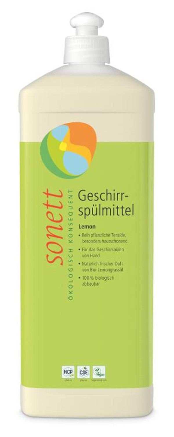 Produktfoto zu Geschirrspülmittel 1l Lemon Sonett