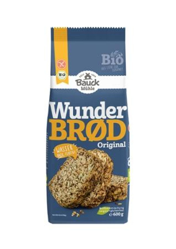 Produktfoto zu Backmischung Wunderbrød 500g Bauck Mühle