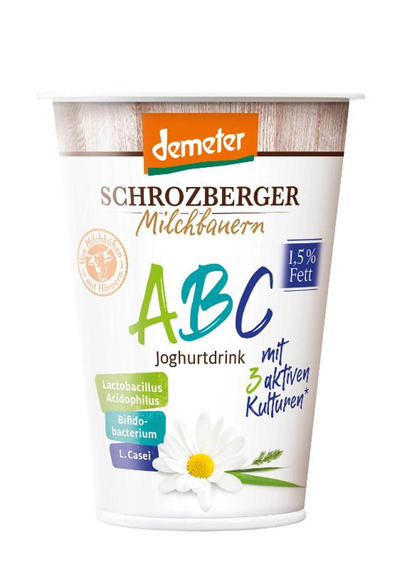 Produktfoto zu Joghurtdrink ABC 1,5% 230 ml Schrozberger Milchbauern