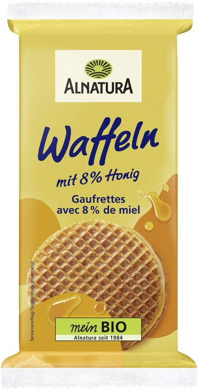 Produktfoto zu Honigwaffeln 175 g Alnatura