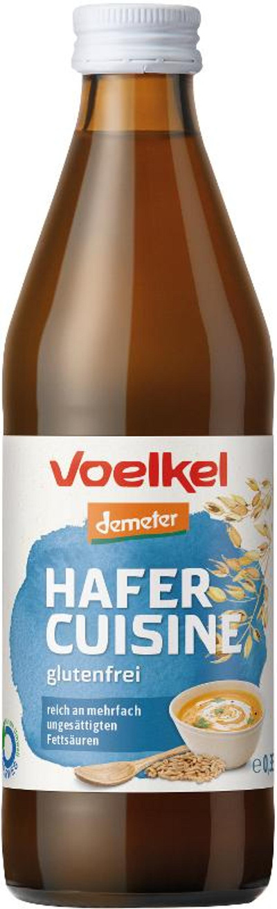 Produktfoto zu VPE Hafer Cuisine 10x0.33l Voelkel