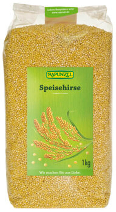 Produktfoto zu Speisehirse 1kg Rapunzel
