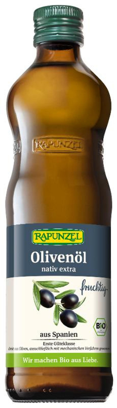 Produktfoto zu Olivenöl fruchtig nativ extra 0,5l Rapunzel