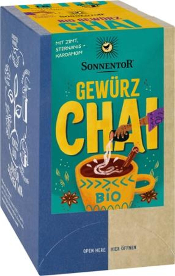 Produktfoto zu Gewürz Chai 18 TB Sonnentor