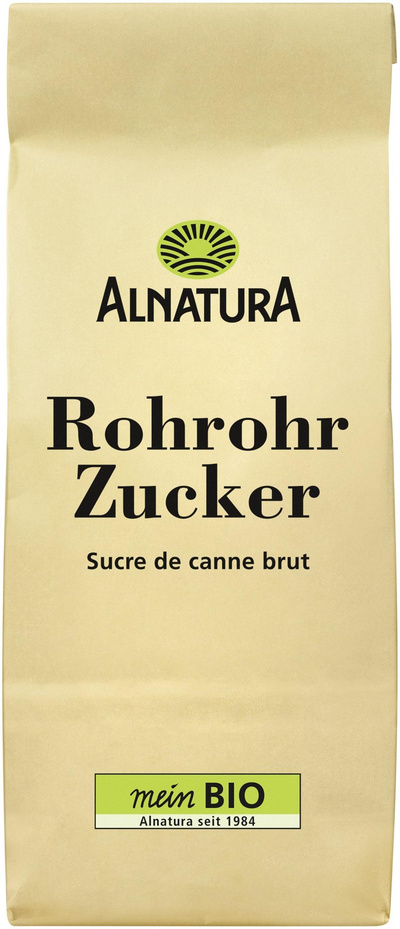 Produktfoto zu Rohrohrzucker 1 kg Alnatura