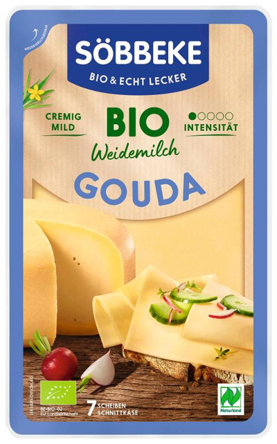 Produktfoto zu VPE Gouda in Scheiben 48% 8x125g Söbbeke