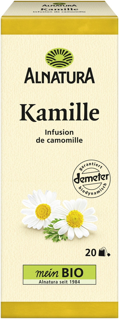 Produktfoto zu Kamillen Tee 20 Btl. 30g Alnatura