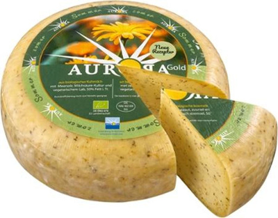 Produktfoto zu Sommerkäse mit Ringelblume 50% Aurora Gold