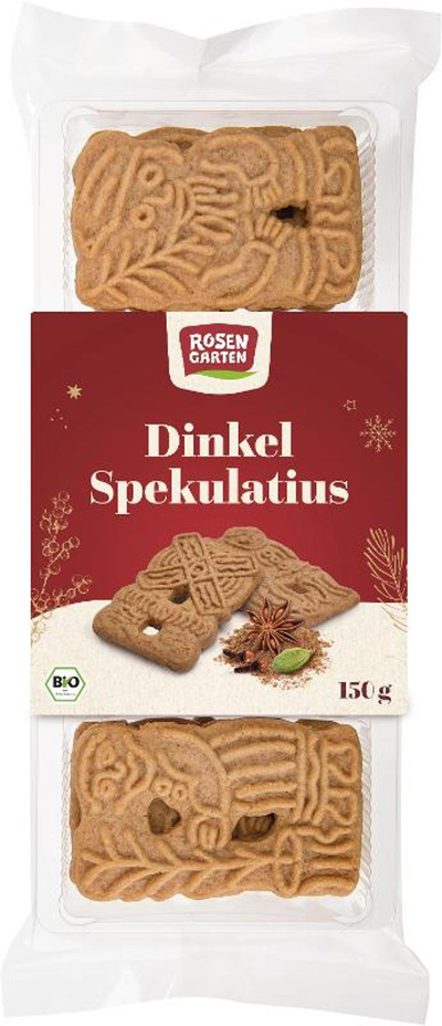 Produktfoto zu Dinkel Spekulatius 150g Rosengarten