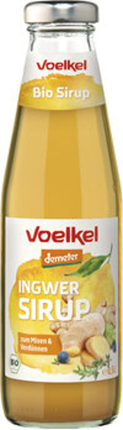 Produktfoto zu Ingwer Sirup 0,5l Voelkel