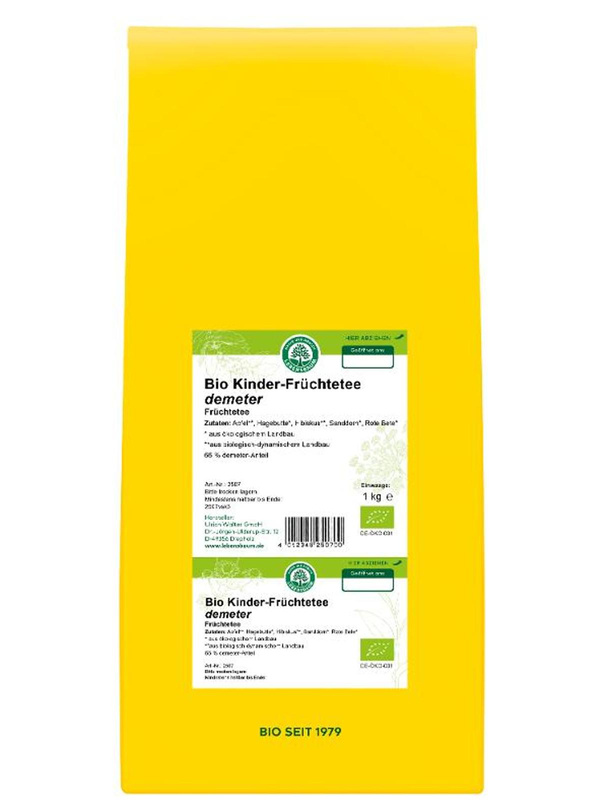 Produktfoto zu Kinderfrüchtetee lose 1kg Lebensbaum
