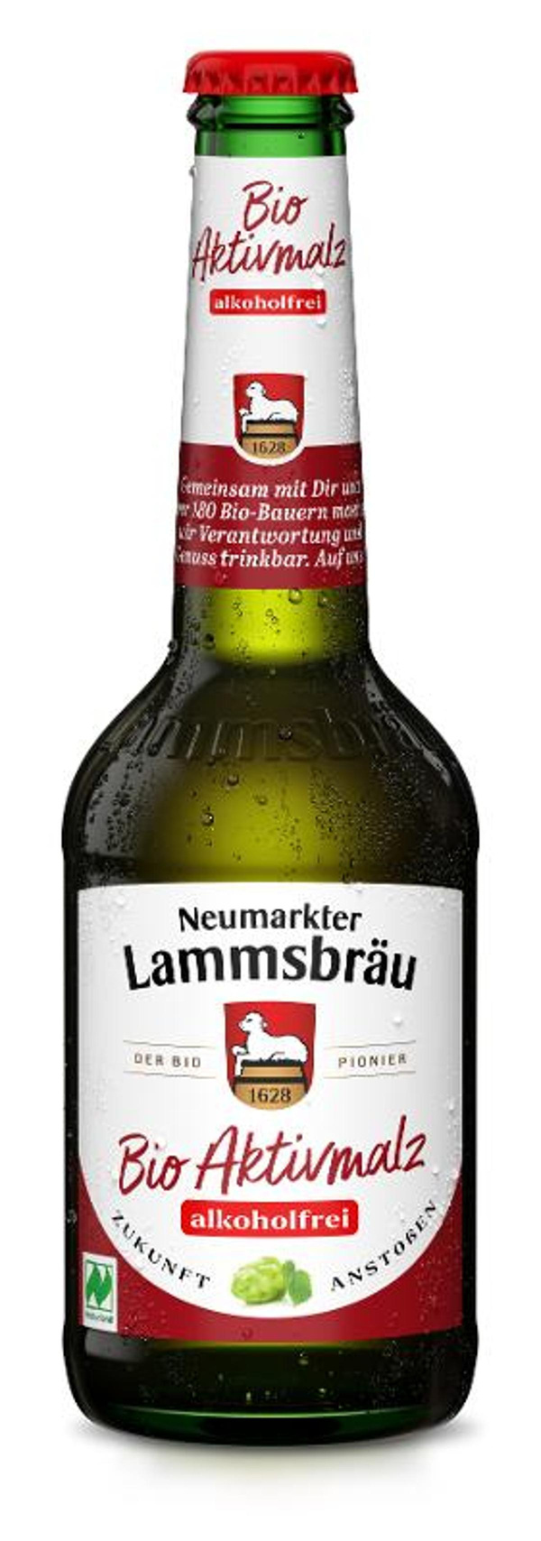 Produktfoto zu Aktivmalz Alkoholfrei 0,33 l Neumarkter Lammsbräu