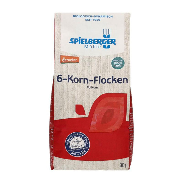 Produktfoto zu VPE 6 Korn Flocken 6x500g Spielberger