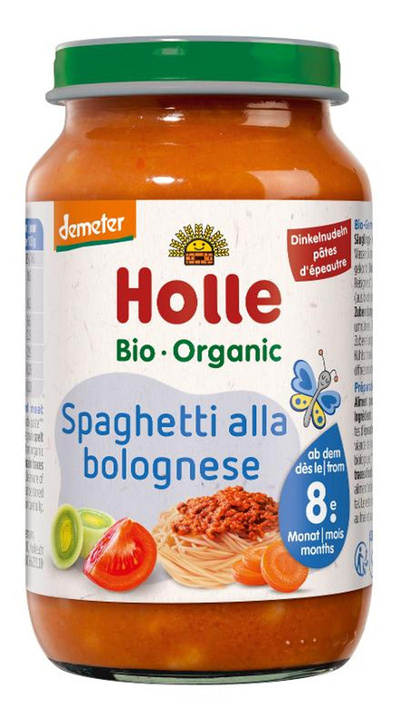Produktfoto zu VPE Babykost Spaghetti Bolognese 6x220g Holle