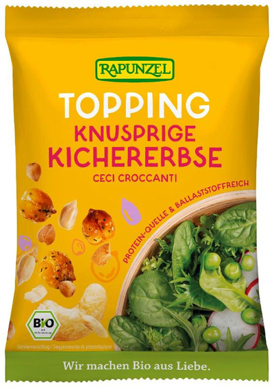 Produktfoto zu Topping Kichererbse 100g Rapunzel