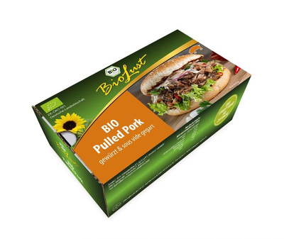 Produktfoto zu Pulled Pork 400g BioLust