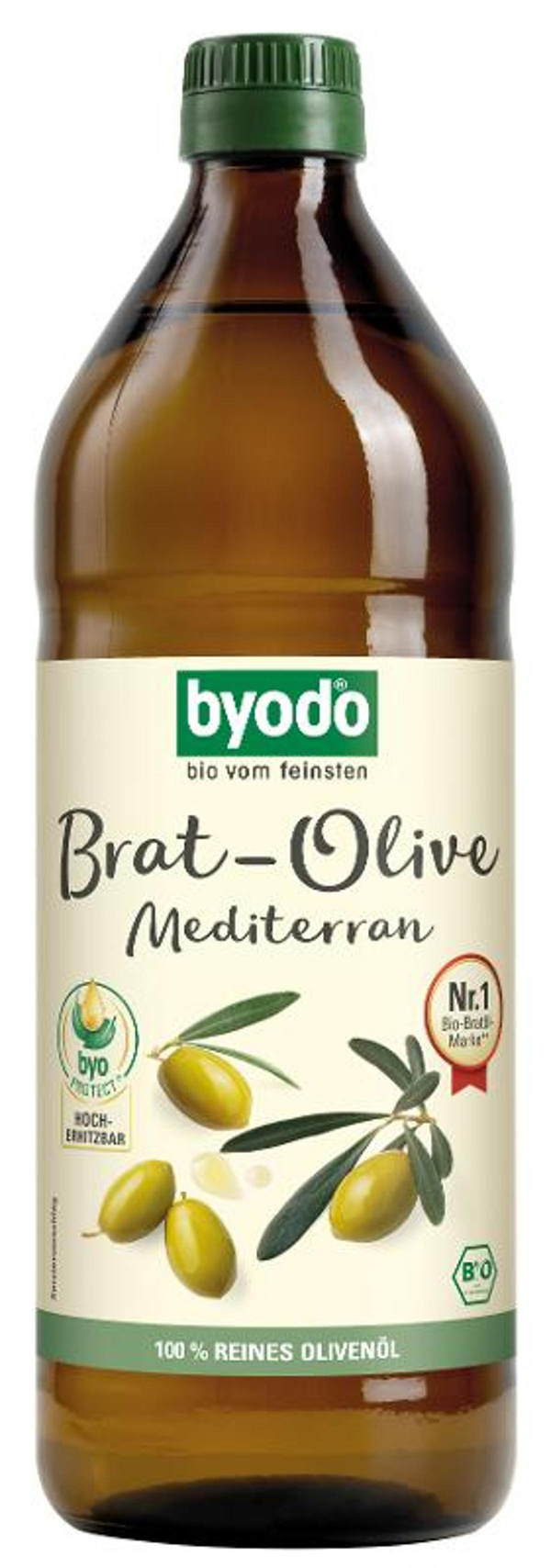 Produktfoto zu Brat-Olivenöl Mediterran 0,75l byodo
