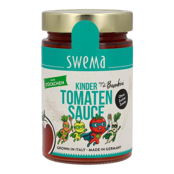 Produktfoto zu Kinder Tomatensauce 300g SweMa
