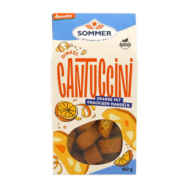 Produktfoto zu Dinkel Cantuccini Orange 150g Sommer
