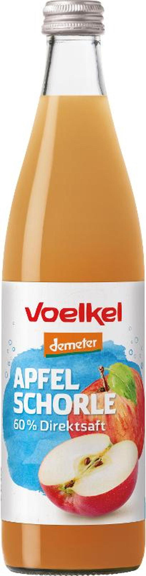 Produktfoto zu VPE Apfelschorle 10x0,5l Voelkel