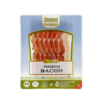 Produktfoto zu Premium Bacon 80g Ökoland