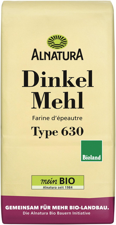 Produktfoto zu Dinkelmehl Type 630 1 kg Alnatura