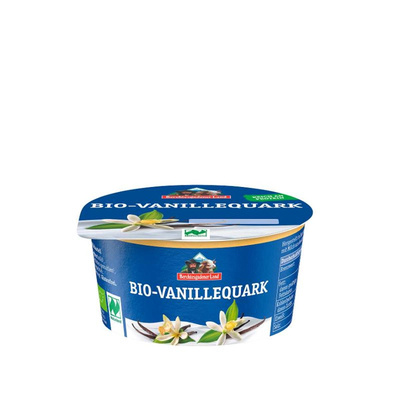 Produktfoto zu VPE Schlemmerquark Bio-Vanille 8x200g Berchtesgadener Land Bio