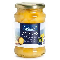 Produktfoto zu VPE b*Ananasstücke im eigenen Saft 6x370ml bioladen