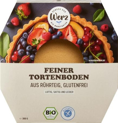 Produktfoto zu Feiner Tortenboden aus Rührteig 300g Werz
