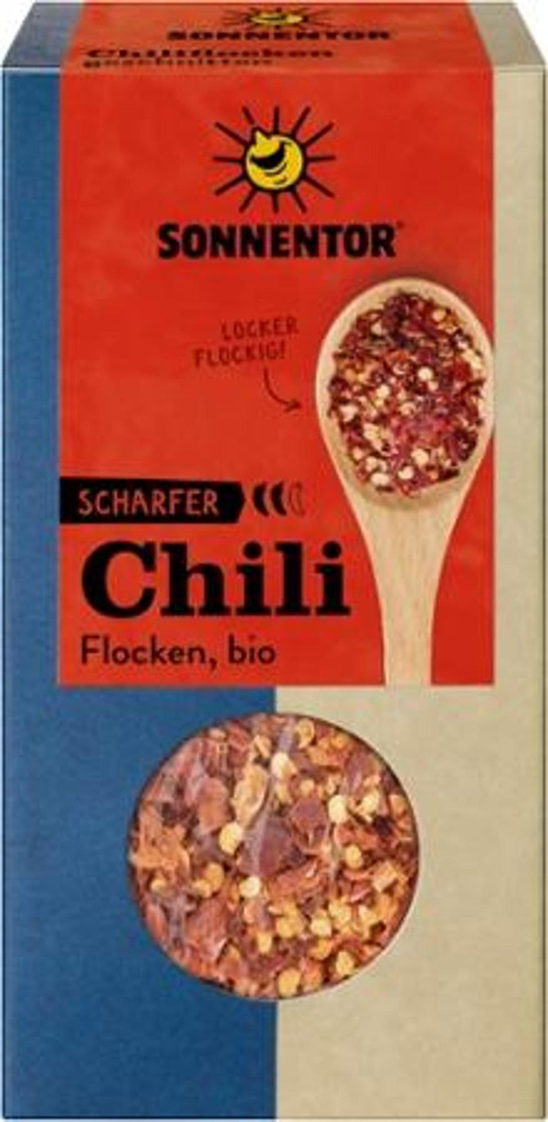 Produktfoto zu Chili Flocken 45g Sonnentor