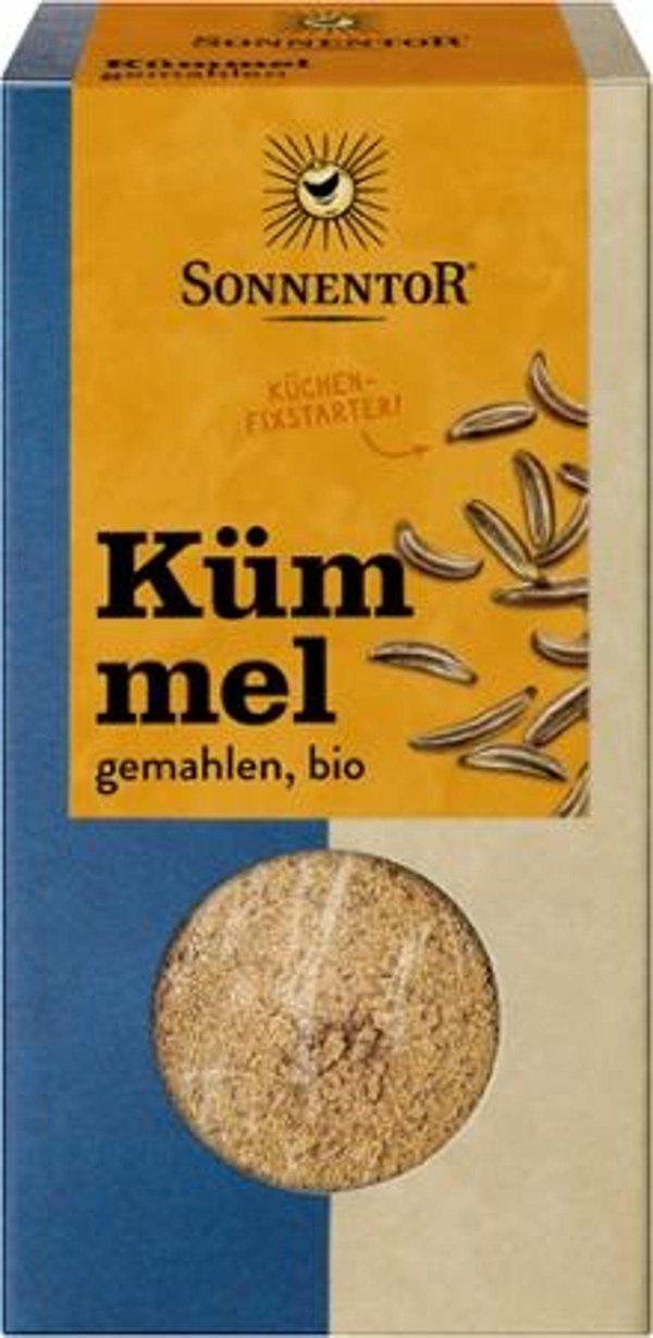 Produktfoto zu Kümmel gemahlen 60g Sonnentor